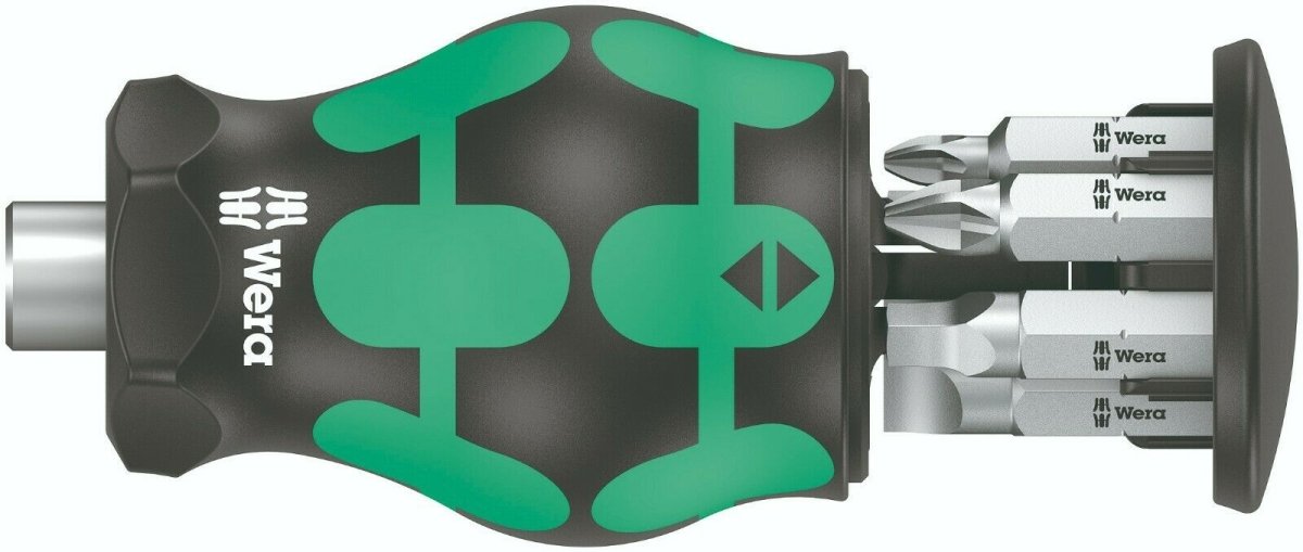 Wera Kraftform Kompakt Stubby Magazine 5 Screwdriver Set 05008878001 - Mr. Tools