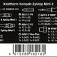 Wera Kraftform Kompakt Zyklop Mini 2 Socket Wrench Set 27 Pieces 05135918001 - Mr. Tools