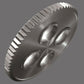 Wera Kraftform Kompakt Zyklop MS1 Metal Speed Socket Wrench Set 1/4" 05135949001 - Mr. Tools