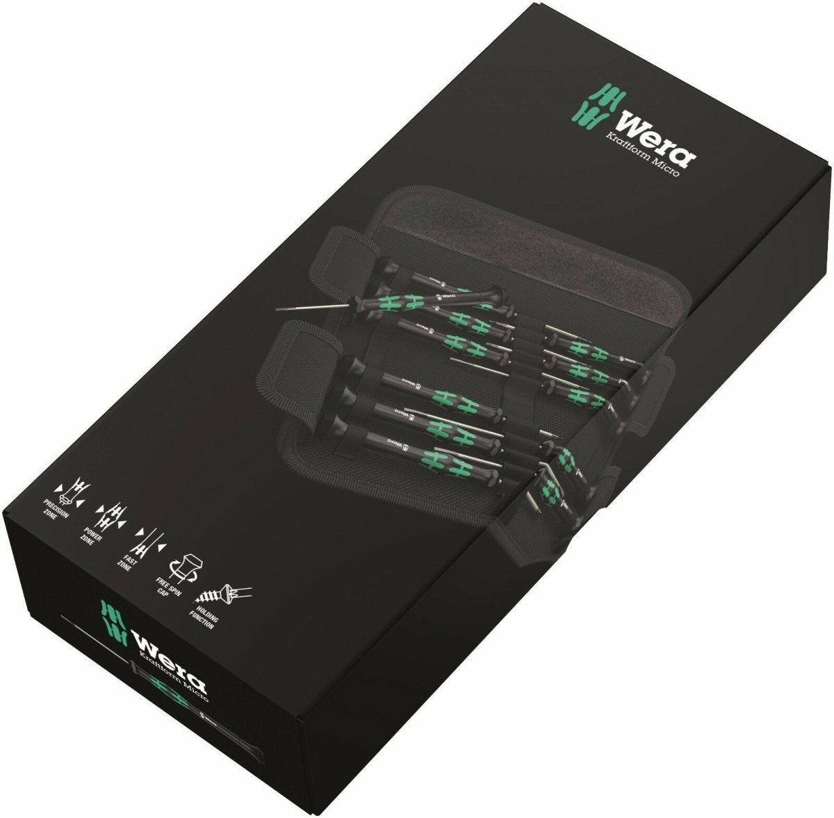 Wera Kraftform Micro 12 SB 1 Precision Screwdriver Set 05073675001 - Mr. Tools