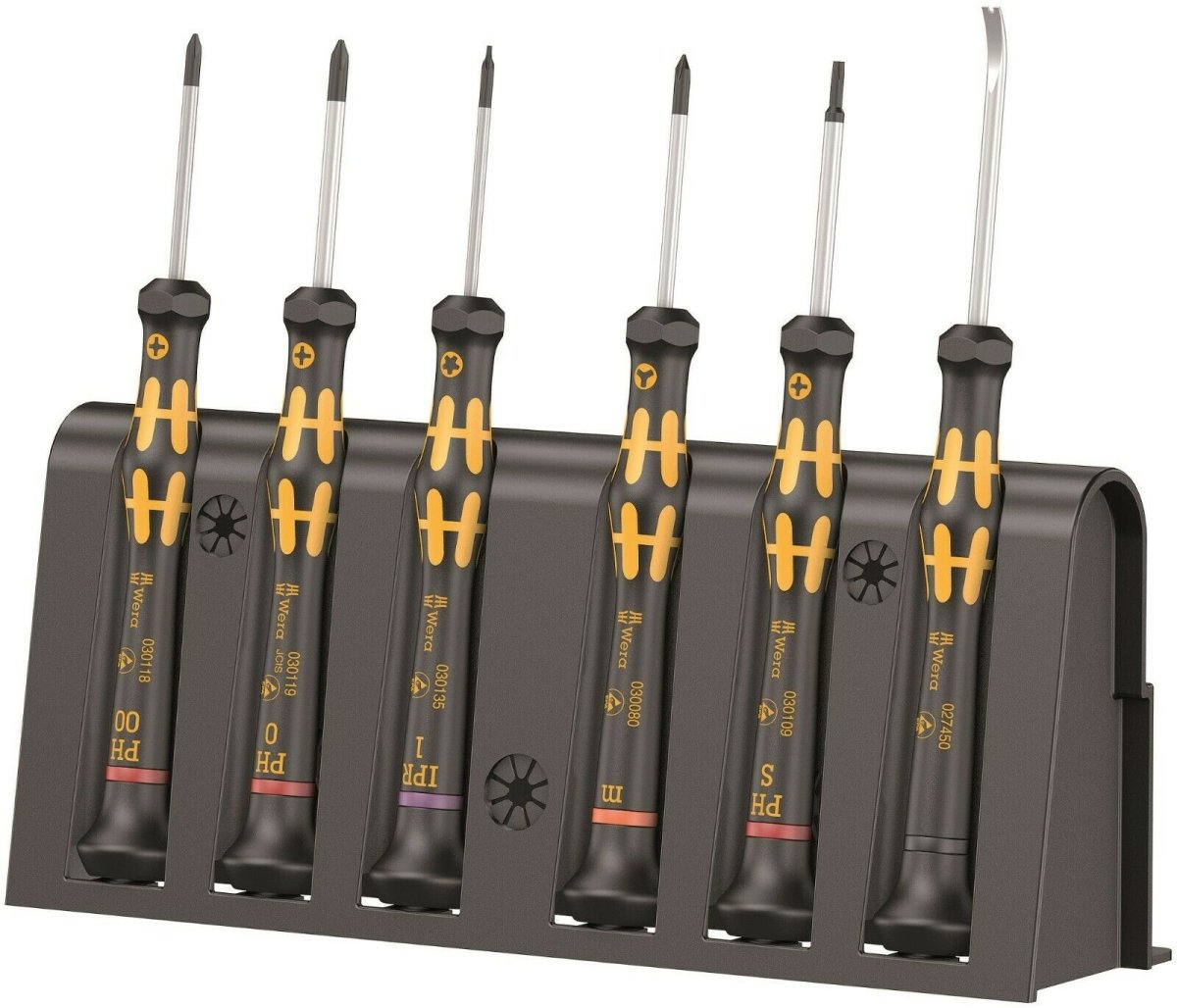Wera Kraftform Micro 6 ESD Smart Phone Repair Kit 1 Screwdriver Set 05030182001 - Mr. Tools