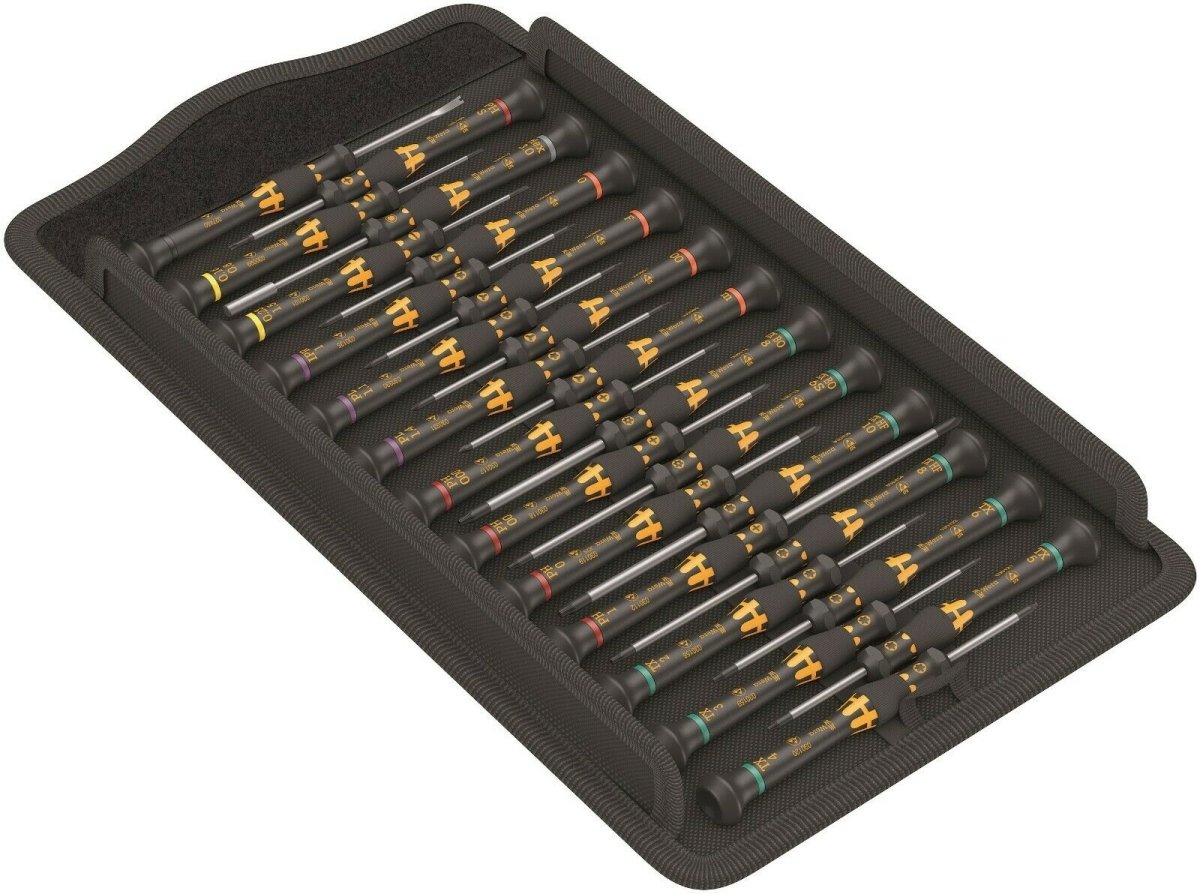 Wera Kraftform Micro ESD Big Pack 1 Precision Screwdriver Set 05134019001 - Mr. Tools