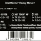 Wera Kraftform/7 Heavy Metal 1 Screwdriver Set 7 Piece 05138711001 - Mr. Tools