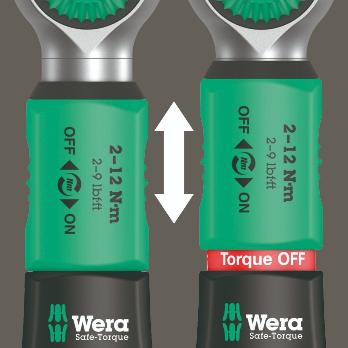 Wera Safe Torque A 2 Set 1 Wrench Set 2 - 12 Nm 1/4" Drive SAE 05075832001 - Mr. Tools