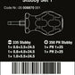 Wera Stubby Set 1 Screwdriver Set 5 Piece 05008870001 - Mr. Tools