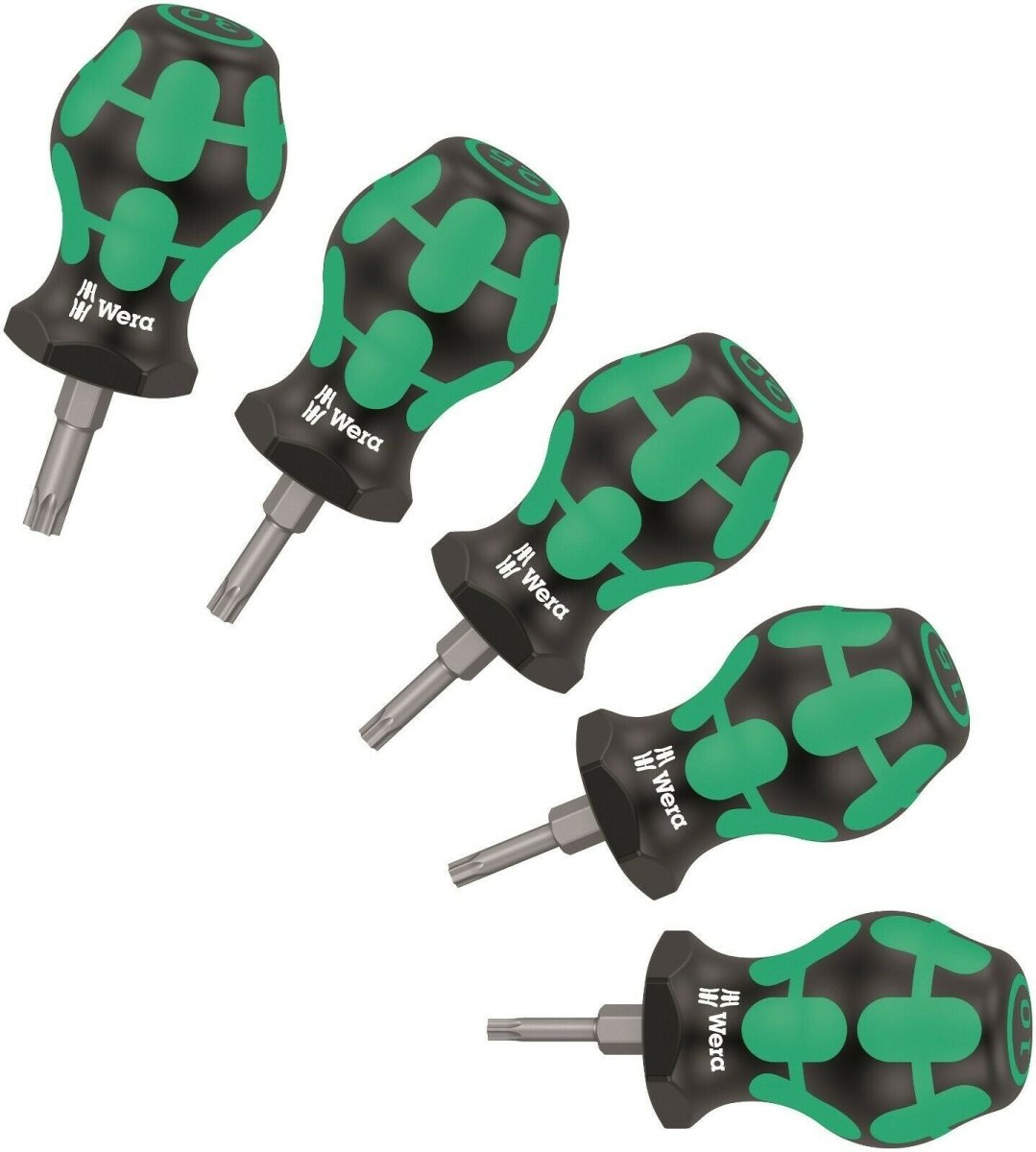 Wera Stubby Set TX 1 TORX® Screwdriver Set 5 Piece 05008876001 - Mr. Tools