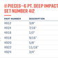 Wright Tool 6 Point Deep Impact Socket Set 11 Piece 1/2" Drive SAE 412 - Mr. Tools