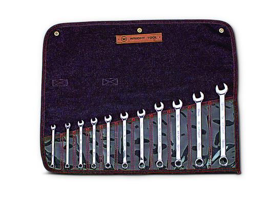 Wright Tool WRIGHTGRIP® 2.0 12 Point Combination Wrench Set 11 Piece Metric 950 - Mr. Tools