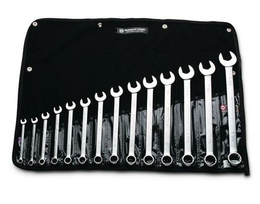Wright Tool WRIGHTGRIP® 2.0 12 Point Combination Wrench Set 14 Piece SAE 714 - Mr. Tools