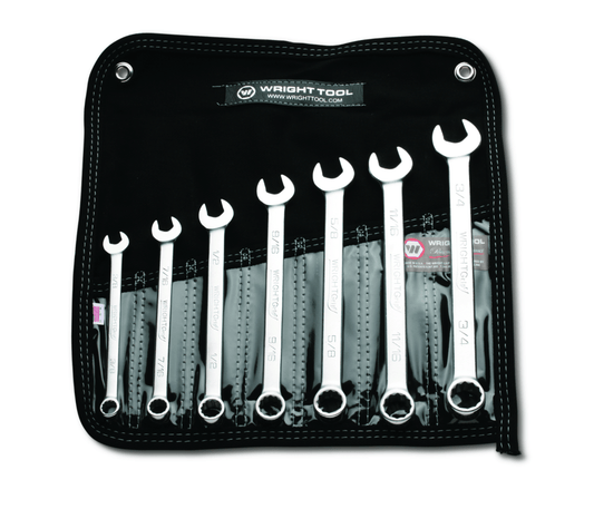 Wright Tool WRIGHTGRIP® 2.0 12 Point Combination Wrench Set 7 Piece SAE 707 - Mr. Tools